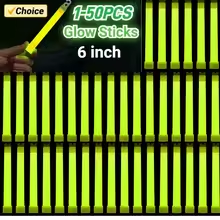 Outdoor Lighting Effects - 1-50pcs 6 Inch Military Grade Glow