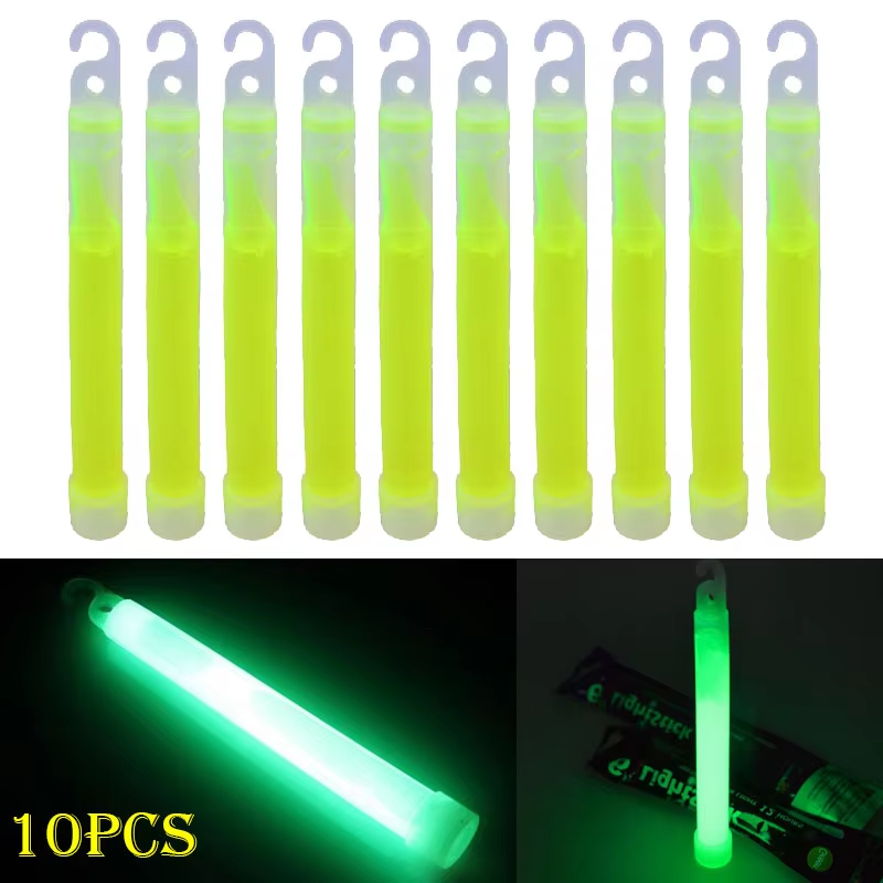 Outdoor Lighting Effects - 1-20pcs Glow Sticks With Hook 6