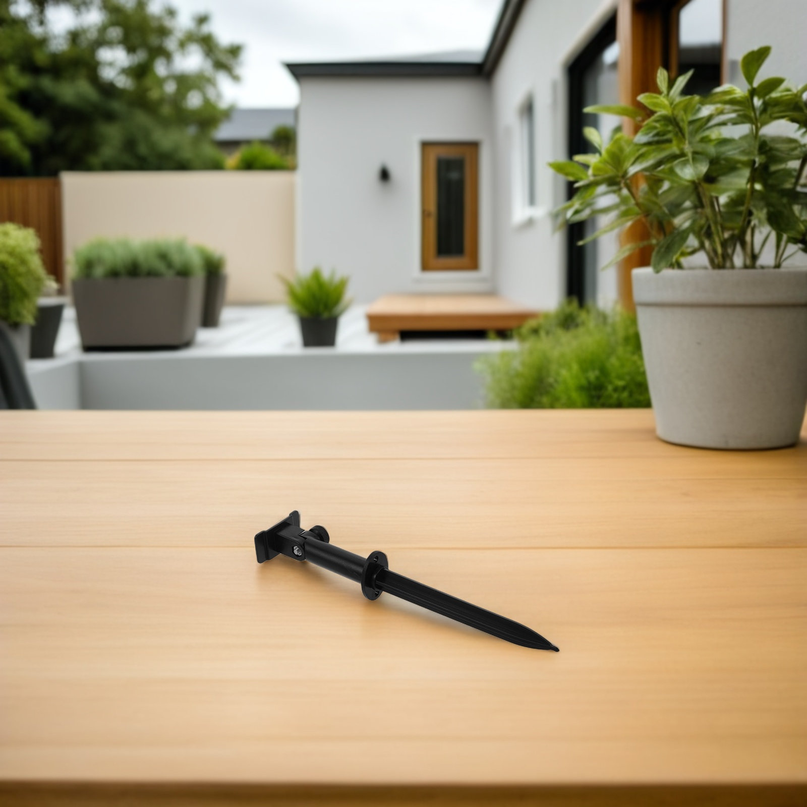 Outdoor Garden Lawn Yard Stake - Outdoor Lighting Black 评论和价格