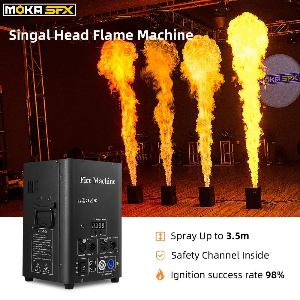 MOKA SFX Fire Machine Stage Ef - Outdoor Lighting Effects 评论和价格
