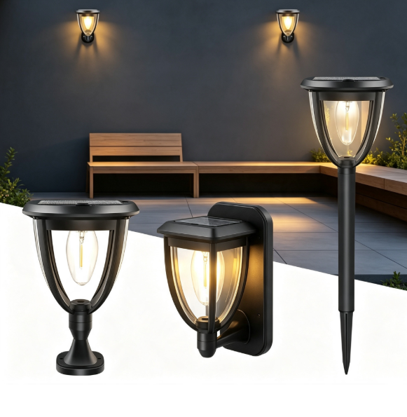 2PCS Outdoor Solar Light, Sola - Outdoor Lighting Ip65 评论和价格