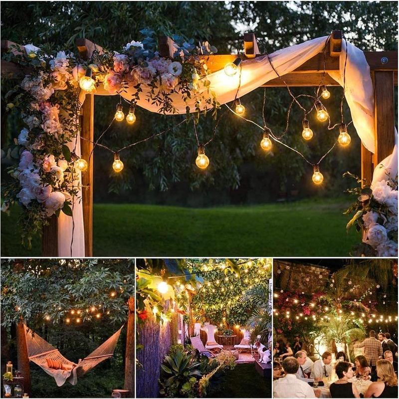 LED Outdoor Light String 64FT  - Outdoor Lighting Effects 评论和价格