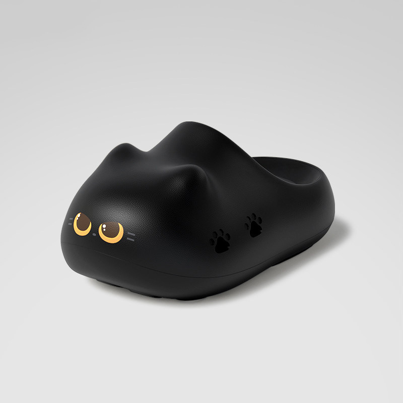2026 New Black Cat Slippers Wi - Outdoor Lighting Black 评论和价格
