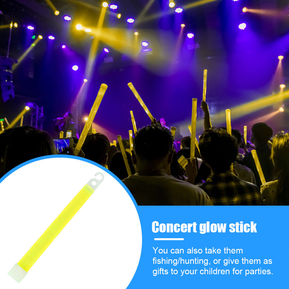1-20pcs Glow Sticks With Hook  - Outdoor Lighting Effects 评论和价格