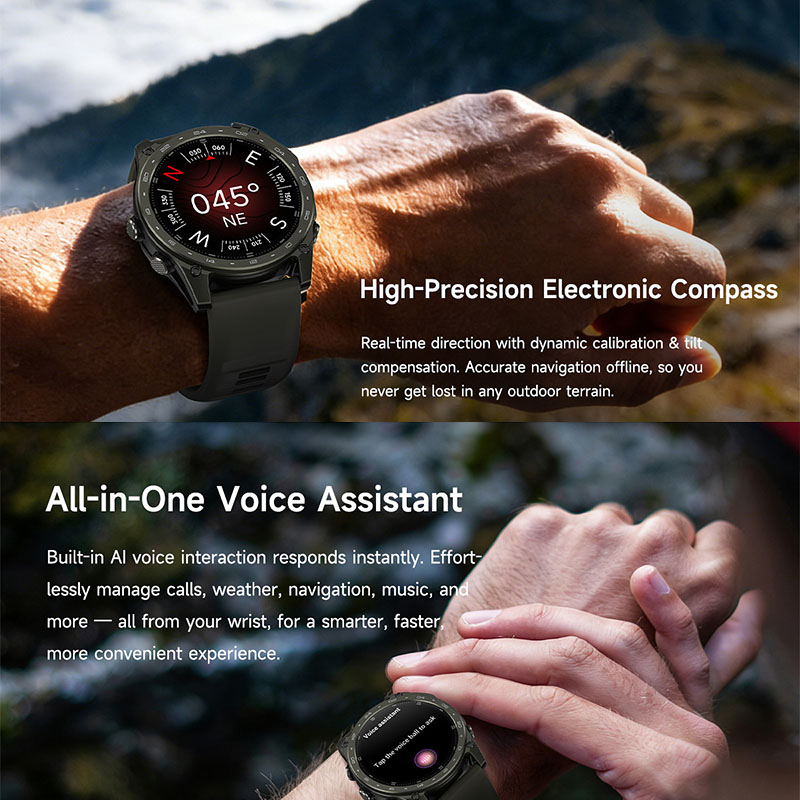 New 5ATM Waterproof Smart Watc - Outdoor Lighting Wireless 评论和价格
